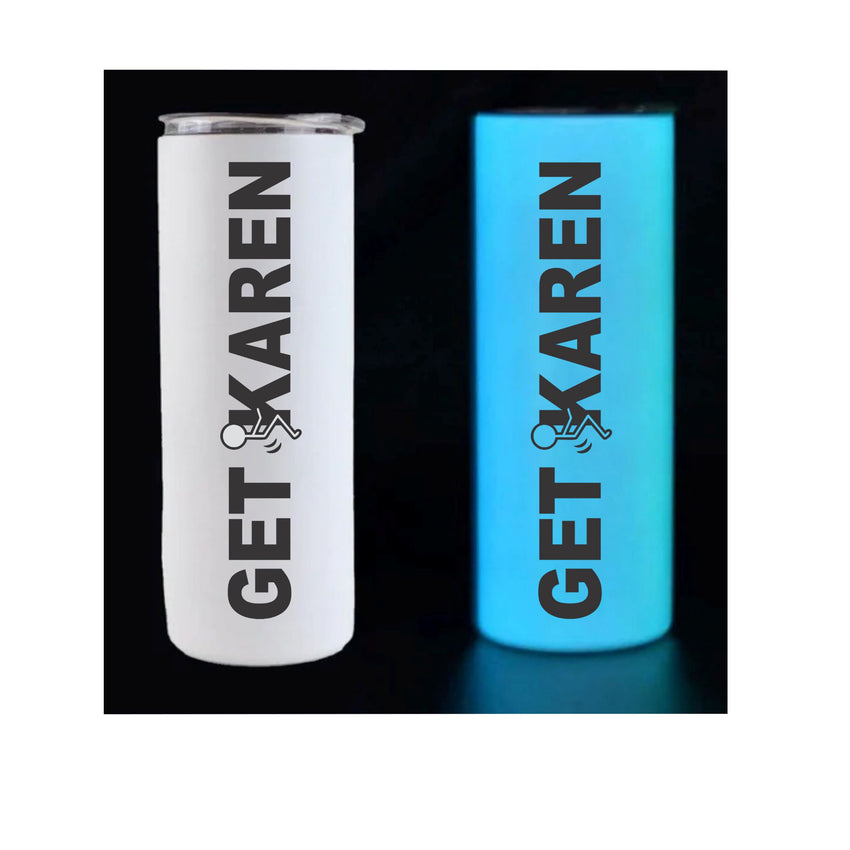 Glow In the Dark 20 oz tumbler