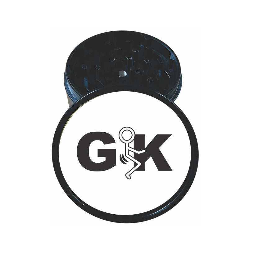 Black and White GFK Herb Grinder