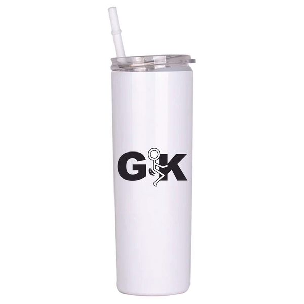 White GFK 20 oz Tumbler