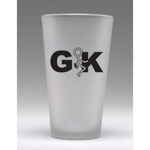 Frosted GFK Pint Glass