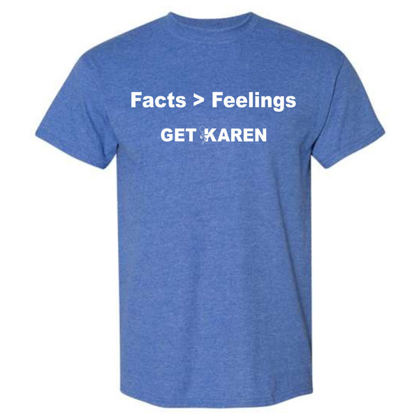 Blue Facts > Feelings T-Shirt