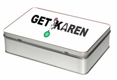 Christmas Get F'd Karen Cookie/Candy Gift Tin