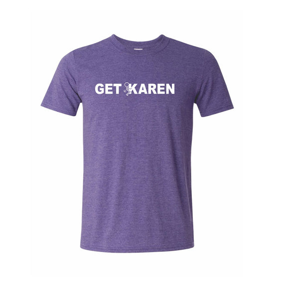 Purple Get F'd Karen 100% Cotton T-Shirt